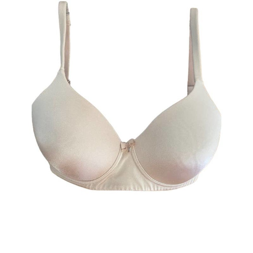 Breezies Full Coverage Lightly Padded Underwire Bra 34C Nude